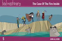 Image: Bad Machinery Pocket Edition Vol. 05: Case Fire Inside GN  - Oni Press Inc.