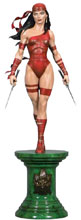 Image: Marvel Premier Collection Resin Statue: Elektra  - Diamond Select Toys LLC