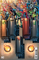 Image: Justice League #75 (variant card stock cover - Dan Jurgens & Norm Rapmund) - DC Comics