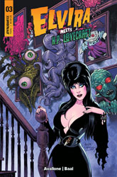 Image: Elvira Meets HP Lovecraft #3 (cover A - Acosta) - Dynamite