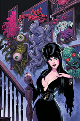 Image: Elvira Meets HP Lovecraft #3 (cover E - Acosta Ltd virgin) - Dynamite