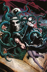 Image: Elvira Meets HP Lovecraft #3 (cover H incentive 1:20 - Baal virgin) - Dynamite