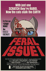 Image: Feral #1 (variant Horror Movie cover) (DFE signed - Fleecs) - Dynamic Forces