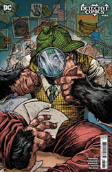 Image: Detective Comics #1084 (variant April Fool's Detective Chimp cardstock cover - Maria Wolf) - DC Comics
