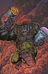 Image: Titans #10 (variant April Fool's Monsieur Mallah cardstock cover - Maria Wolf) - DC Comics