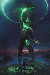 Image: Green Lantern: War Journal #8 (variant cardstock cover - Rahzzah) - DC Comics