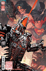 Image: Justice League vs. Godzilla vs. Kong #7 (variant cardstock cover - Dan Mora) - DC Comics