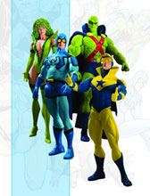 Image: Justice League International Series 2 Action Figure Set  (4)
