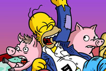 Image: Simpsons Comics Vol. 17: Hit the Road SC 