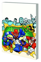 Image: Marvel Super Hero Squad: Get Yer Hero On Digest  (variant cover)