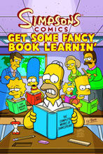 Image: Simpsons: Get Some Fancy Book Learnin' SC 