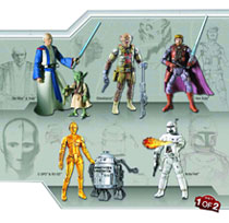 Image: Star Wars R. McQuarrie Signature Series Action Figure Set 1 