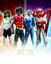 Image: Brightest Day Series 3 Action Figure: Dove 