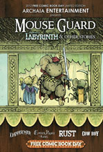 Image: FCBD 2012 Mouse Guard Labyrinth & More HC 