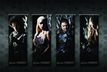 Image: Game of Thrones Magnetic Book Mark Set 