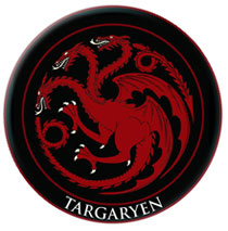 Image: Game of Thrones Embroidered Patch: Targaryen 