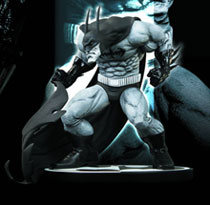 Image: Batman: Black & White Statue by Sam Kieth 
