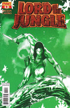 Image: Lord of the Jungle #4  (15-copy Renaud jungle green incentive cover) (v15)