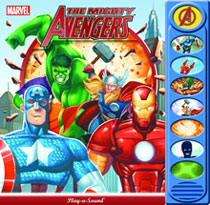 Image: Mighty Avengers: 8 Button Play a Sound HC 