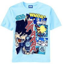 Image: Star Wars: Star Wars Comic PX T-Shirt Light Navy  (XL)