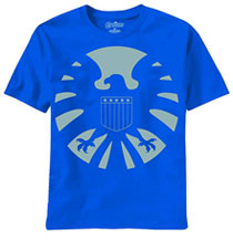 Image: Avengers Movie: Flicker Bird T-Shirt Light Navy  (L)