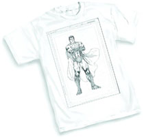 Image: Superman: Raw by Lee T-Shirt  (L)