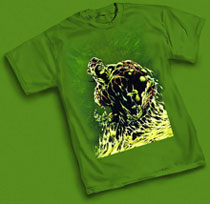 Image: Classic Swamp Thing by Wrightson T-Shirt  (L)