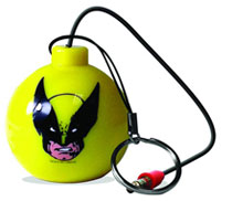 Image: Marvel Speaker Ball Keychain: Wolverine 