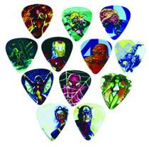 Image: Marvel Guitar Pick Pack: Heroes 2 