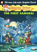 Image: Geronimo Stilton Vol. 12: First Samurai HC  - Papercutz