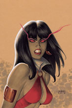 Image: Vampirella Vol. 04 #1 (cover I incentive - Linsner Virgin) (40-copy) - Dynamite