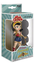 Image: Rock Candy Vinyl Collectible: DC Comics Bombshells - Wonder Woman  - Funko