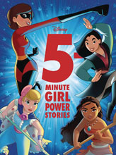 Image: 5 Minute Girl Power Stories HC  - Disney Press