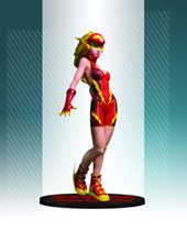Image: Ame-Comi Heroine-Series PVC Statue: Jesse Quick as the Flash 