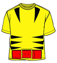Image: Wolverine: Wolvest Yellow PX T-Shirt  (XXL)