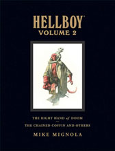 Image: Hellboy Library Edition Vol. 02: Chained Coffin and Others HC  (new printing) - Dark Horse