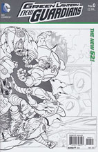 Image: Green Lantern: New Guardians #0 (variant cover) (v25)