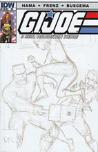 Image: G.I. Joe: A Real American Hero #182 (10-copy sketch incentive cover) (v10)