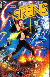 Image: George Perez's Sirens #1 (right cover variant) - Boom! Studios
