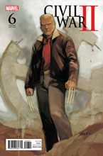 Image: Civil War II #6 (variant cover - Noto Old Man Logan) - Marvel Comics