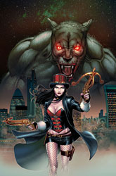 Image: Van Helsing: Beast of Exmoor  (cover A - Chen)  [2021] - Zenescope Entertainment Inc