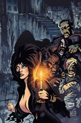 Image: Elvira in Monsterland #5 (cover I incentive 1:20 - Acosta virgin) - Dynamite