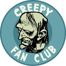 Image: Creepy Fan Club Embroidered Patch 
