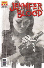 Image: Garth Ennis' Jennifer Blood #7 (10-copy Bradstreet B&W incentive cover) (v10)