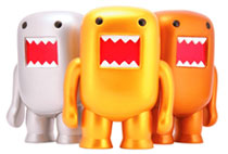 Image: Domo Metallic 4-inch Vinyl Figure: Gold 