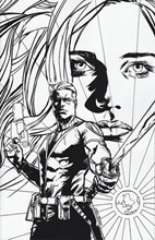 Image: Higher Earth #4 (20-copy incentive Howard B&W - cover D) (v20)