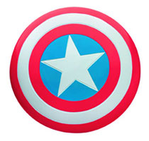 Image: Avengers: Captain America Deluxe 23-inch Metal Shield 