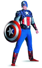 Image: Avengers: Captain America Muscle Costume  (XXL)