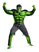 Image: Avengers: Hulk Muscle Costume  (XL)