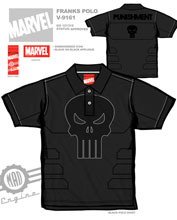 Image: Punisher: Franks Polo Shirt  (M)